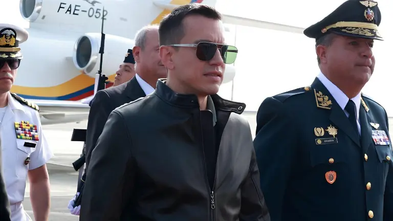 Daniel Noboa arribó a Pekín, China, para empezar su gira por Asia: esta es la agenda