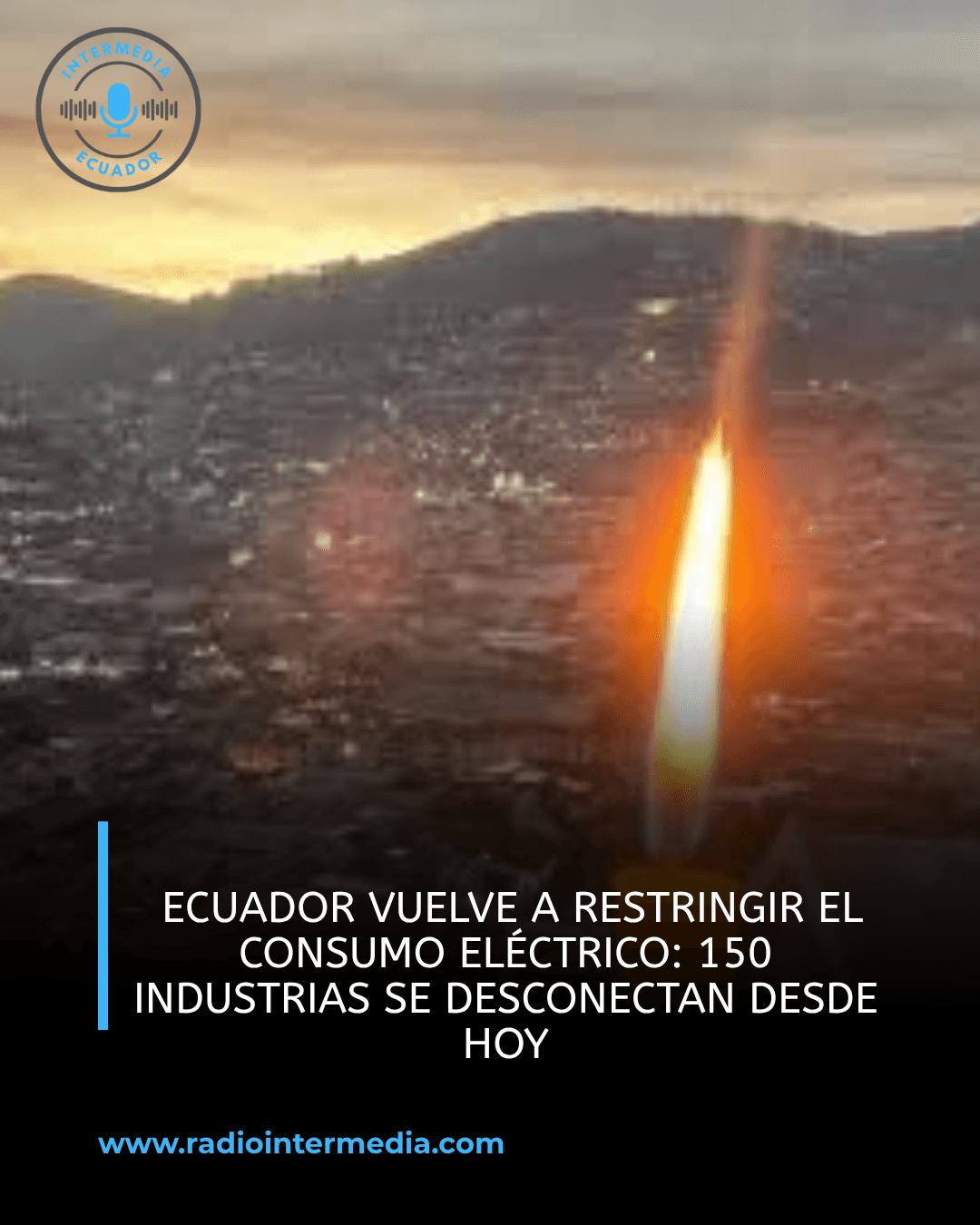 La crisis eléctrica golpea a la industria: hasta 150 empresas tendrán un día sin energía cada semana