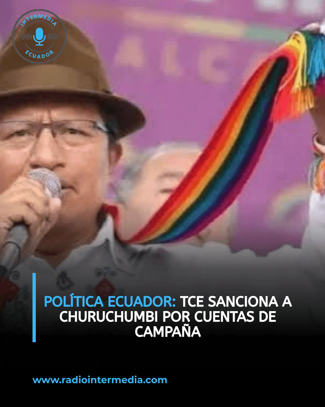 TCE multa con USD 12.050 a Guillermo Churuchumbi por cuentas de campaña de Pachakutik