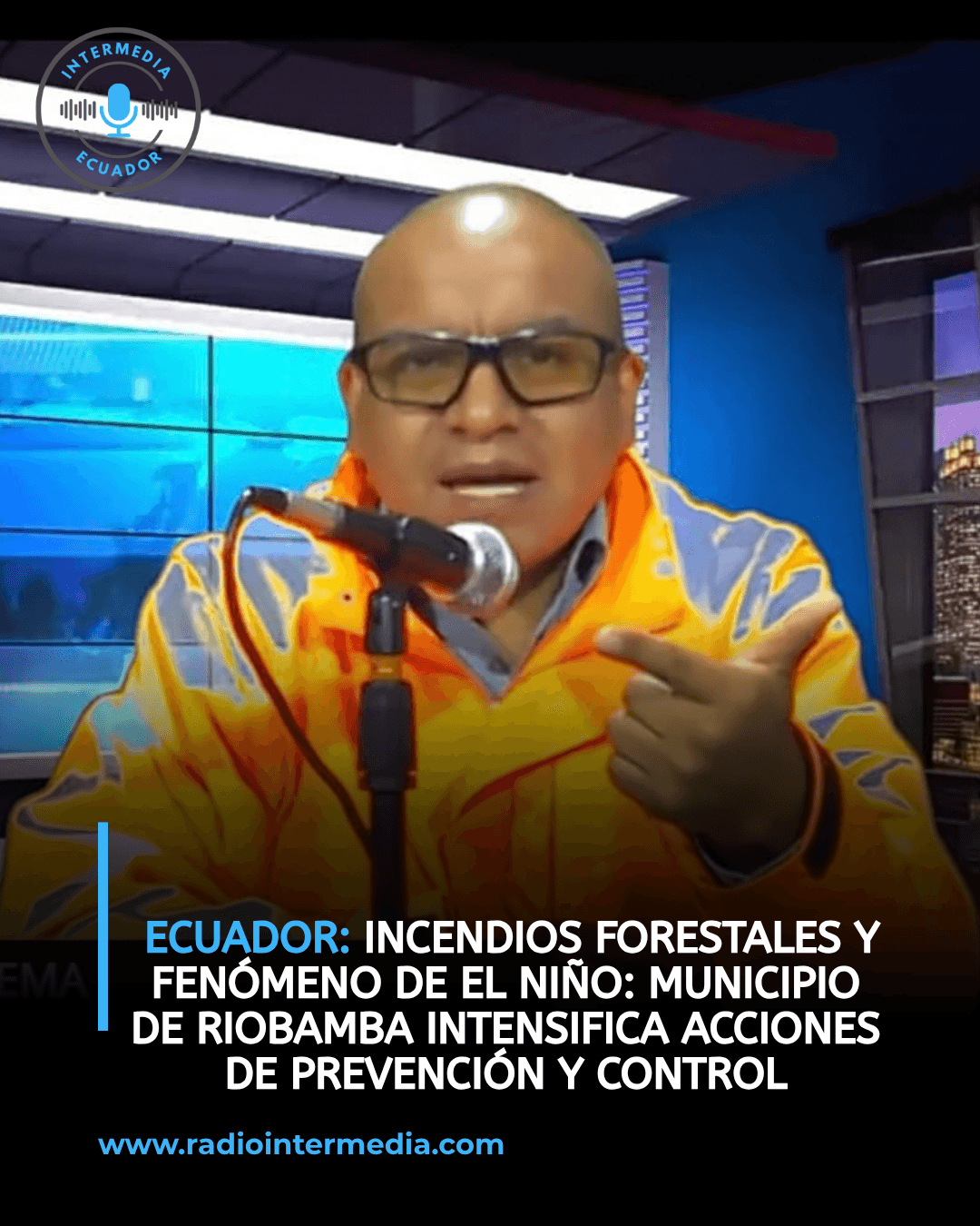 Incendios forestales y fenómeno de El Niño: Municipio de Riobamba intensifica acciones de prevención y control