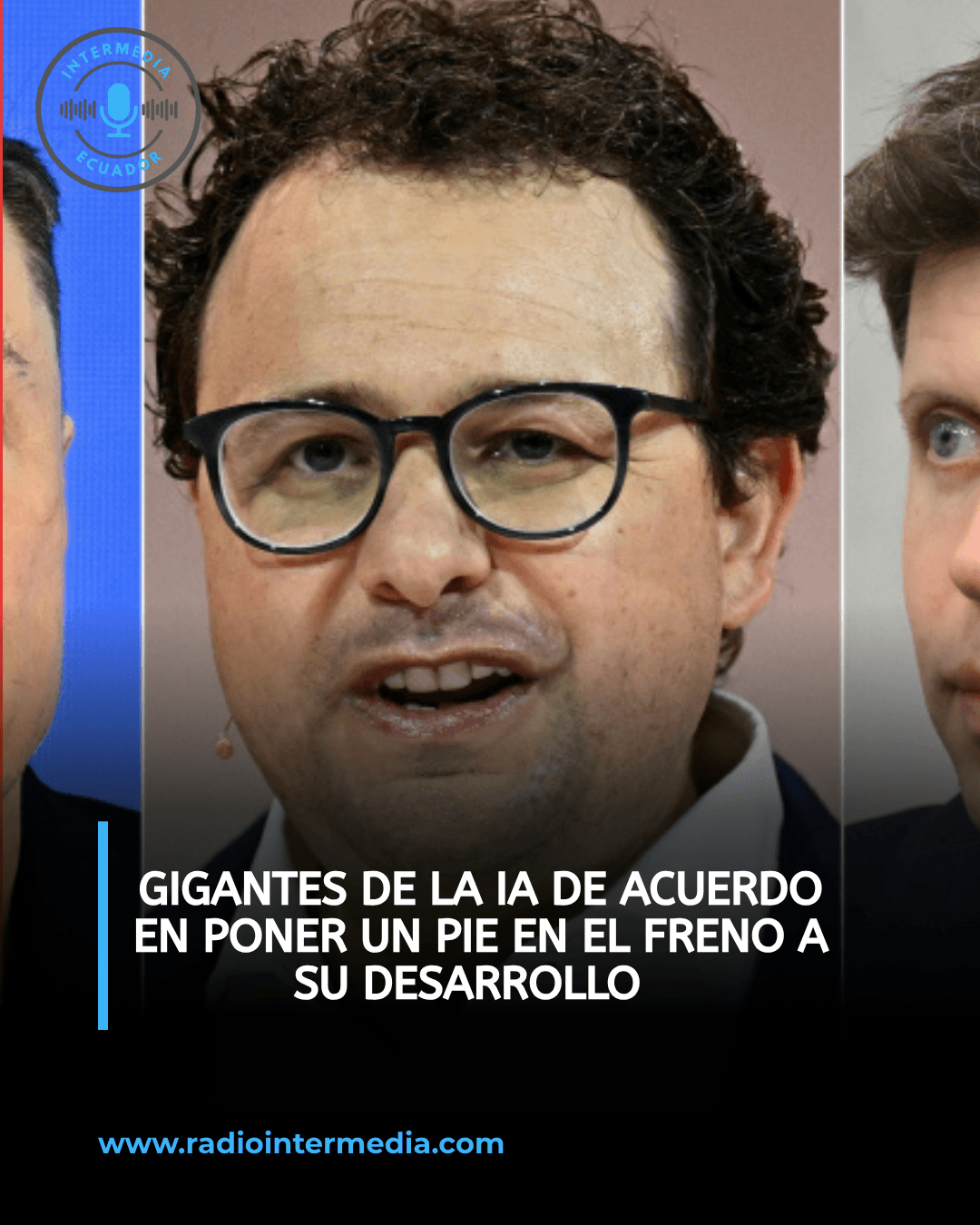 Gigantes de la IA de acuerdo en poner un pie en el freno a su desarrollo